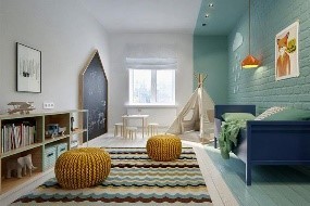 Modern day indoor camping